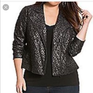 Lace Moto jacket